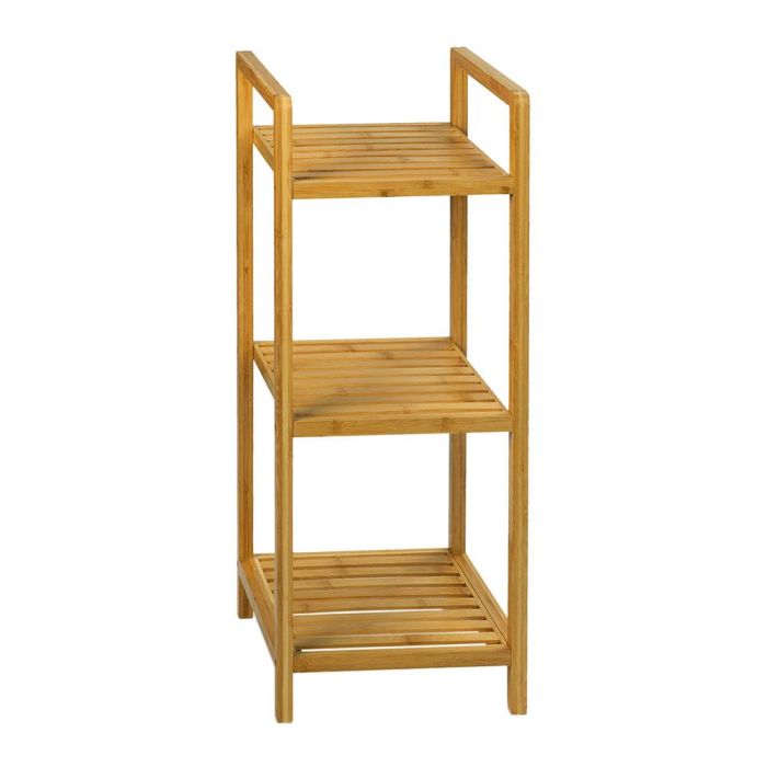 Andrea House Estantería de baño de bambú moderna ba22000, 3 baldas, 30,5x30,5x75,5 cm, marrón 0 Andrea House Estantería de baño de bambú moderna ba22000, 3 baldas, 30,5x30,5x75,5 cm, marrón 0
