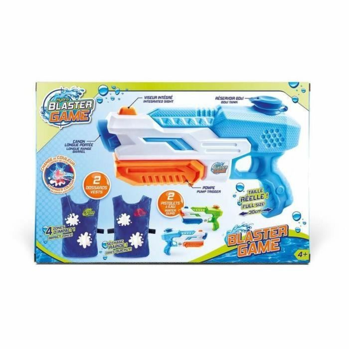 Canal Toys Juego de Agua Kit 2 Jugadores Batalla Agua Dispara hasta 10 Metros Blanco Cambia Color Secado Rápido 5 Canal Toys Juego de Agua Kit 2 Jugadores Batalla Agua Dispara hasta 10 Metros Blanco Cambia Color Secado Rápido 5