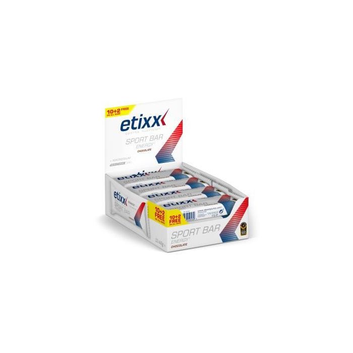 Etixx Energy Sport Barritas Chocolate 12Uds. Etixx Energy Sport Barritas Chocolate 12Uds.