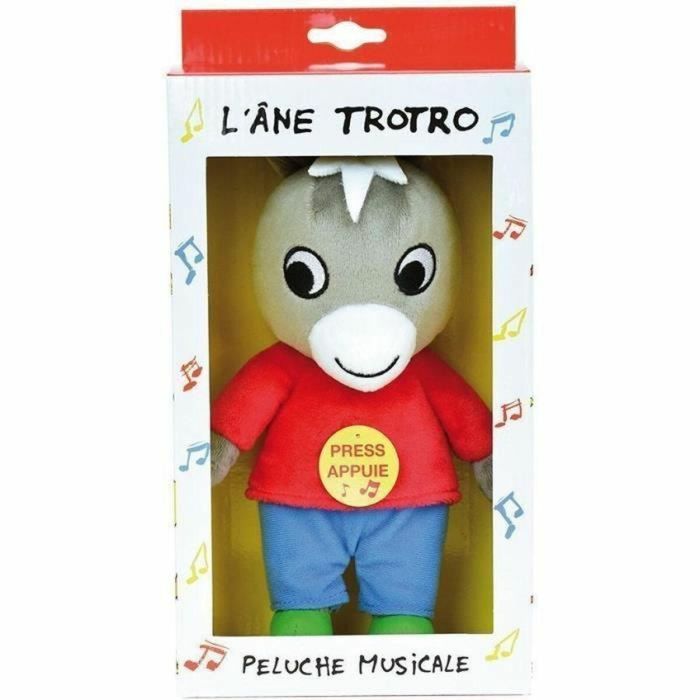 Peluche Jemini Trotro Musical Poliéster Multicolor 1 Peluche Jemini Trotro Musical Poliéster Multicolor 1