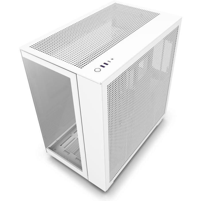 NZXT NZX1690884227580 Caja semitorre H9 Flow con Refrigeración Avanzada y 4 Ventiladores F120mm Blanco 3