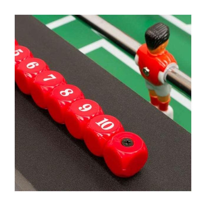 Ociotrends Futbolín Salón Blanco Piernas Cerradas Medidas 139 x 74 x 88 cm 3 Ociotrends Futbolín Salón Blanco Piernas Cerradas Medidas 139 x 74 x 88 cm 3