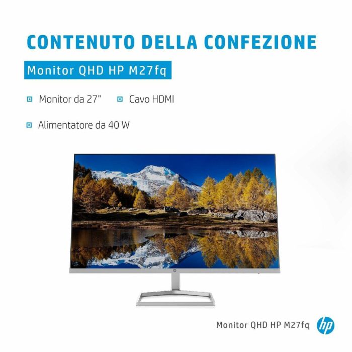 Monitor HP M27fq 27" LED IPS Flicker free 75 Hz 50-60 Hz 9 Monitor HP M27fq 27" LED IPS Flicker free 75 Hz 50-60 Hz 9