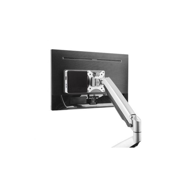 Aisens Soporte Vesa Adaptable para Montaje de NUC, Mac Mini o Mini PC en Monitor o TV - Compatible con VESA 75x75, 100x100 mm - Fabricado en Acero y Aluminio 2 Aisens Soporte Vesa Adaptable para Montaje de NUC, Mac Mini o Mini PC en Monitor o TV - Compatible con VESA 75x75, 100x100 mm - Fabricado en Acero y Aluminio 2