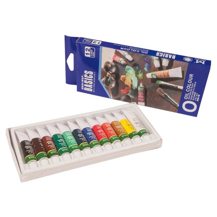 Pintura Oleo Artist Caja Carton De 12 Colores Surtidos Tubo De 12 mL 1