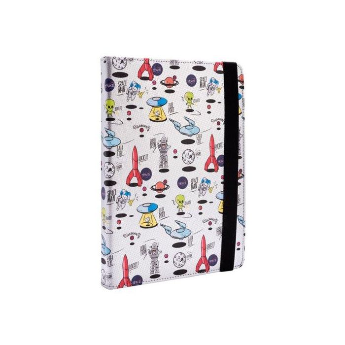 Funda Tablet Silver Ht Estampada Universal 9 -10,4 Space Silver Metal