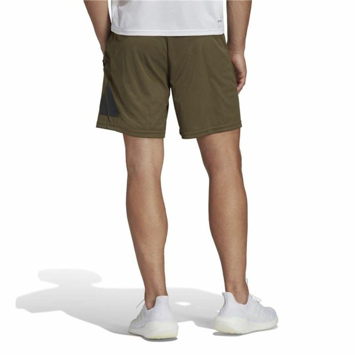 Pantalones Cortos Deportivos para Hombre Adidas Essentials Castaño 4