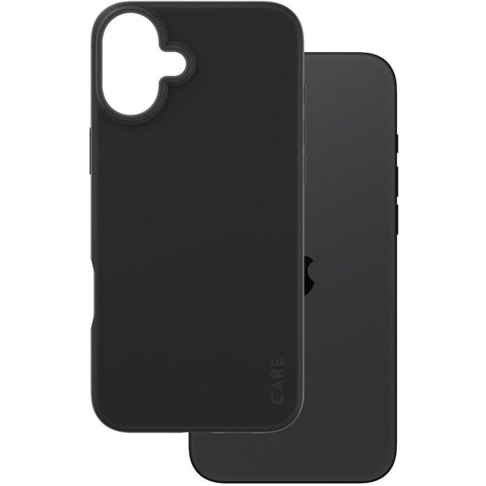 PanzerGlass CARE Case Fashion Black para iPhone 16 Plus