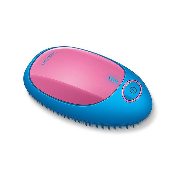 Beurer HT-10 Cepillo Iónico Desenredante, Azul-Rosa, Tecnología de Iones para Cabello Suave y Brillante Beurer HT-10 Cepillo Iónico Desenredante, Azul-Rosa, Tecnología de Iones para Cabello Suave y Brillante