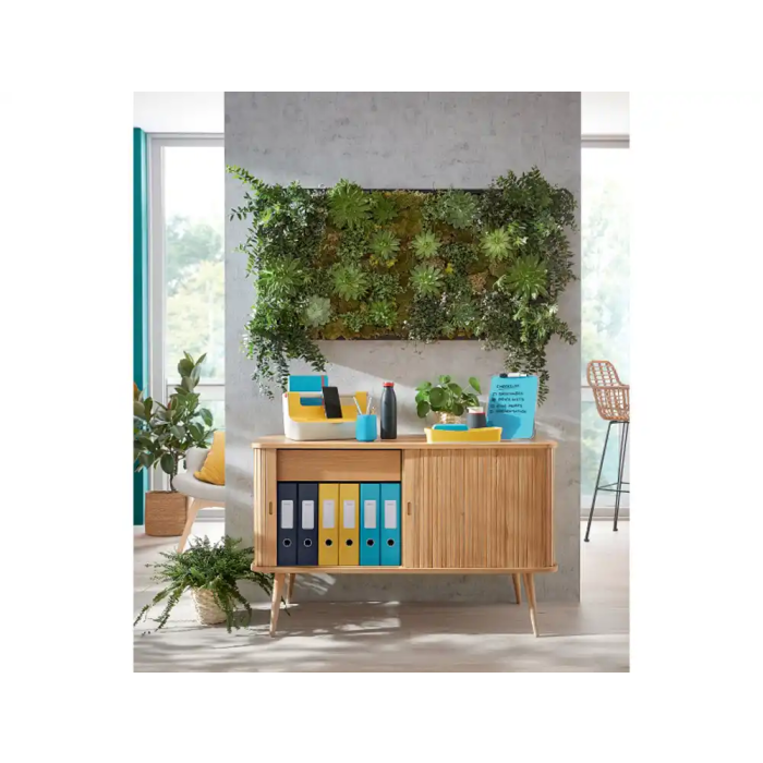 Leitz Cubilete Portalapices Cosy Plástico Color Azul Dimensiones 137x87x91 mm 6