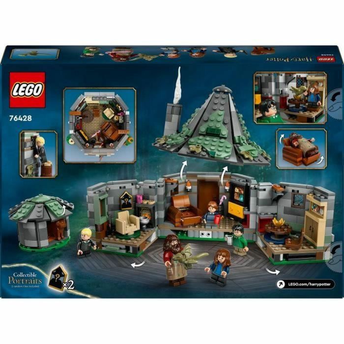 LEGO Harry Potter 76428 La Cabaña de Hagrid: Una Visita Inesperada, Juguete de Fantasía