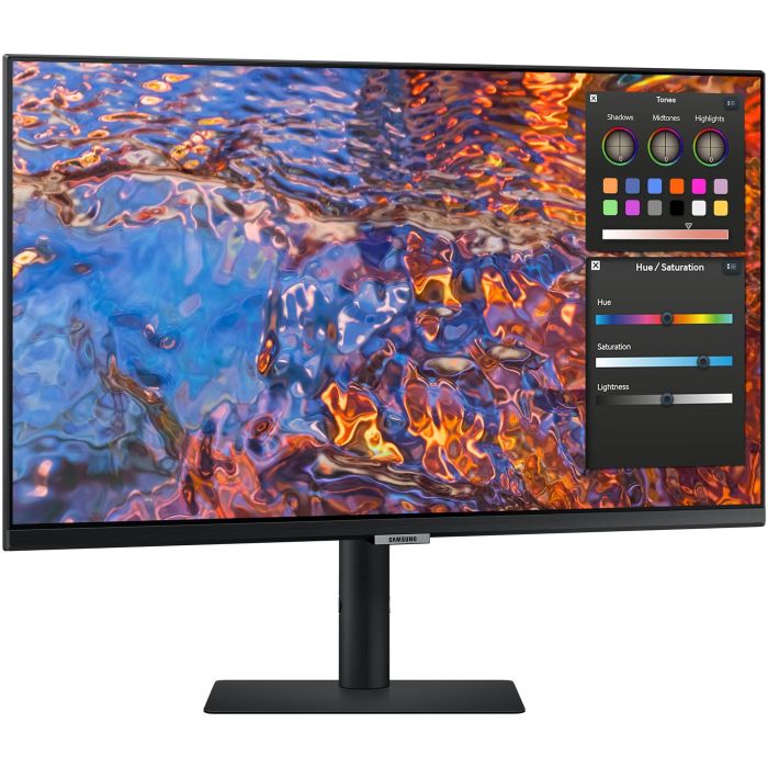 68.6cm/27'' (3840x2160) Samsung S27B800PXP 16:9 5ms IPS HDMI DisplayPort USB-C VESA Pivot 4K Black 1