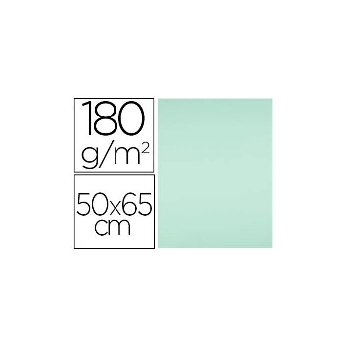 Liderpapel Cartulina 50x65 cm 180g/m2 Verde para Dibujo y Manualidades 0 Liderpapel Cartulina 50x65 cm 180g/m2 Verde para Dibujo y Manualidades 0