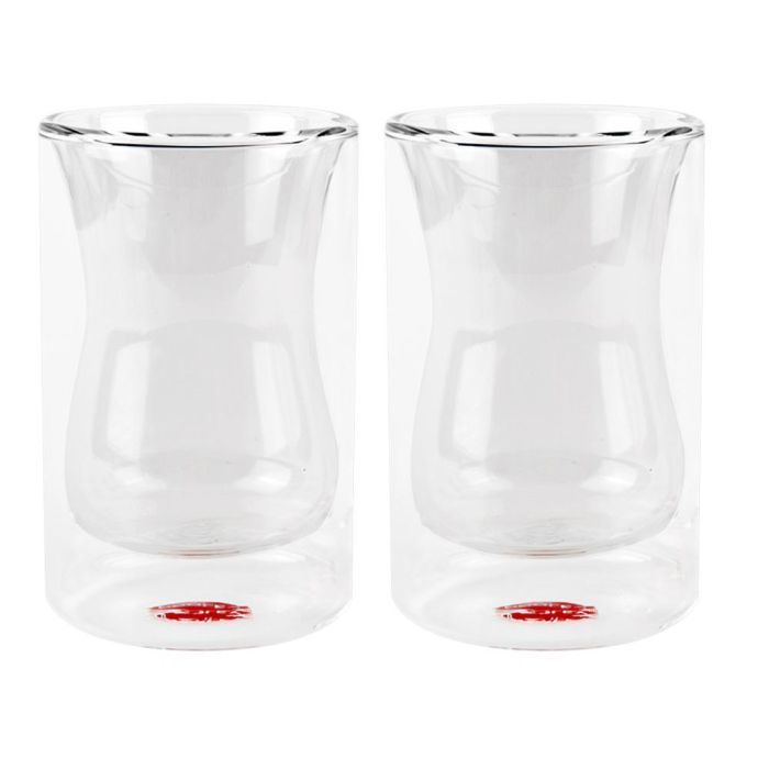 Vaso de doble pared palermo, resistentes a golpes y temperaturas 200 ml, 2 unidades Vaso de doble pared palermo, resistentes a golpes y temperaturas 200 ml, 2 unidades