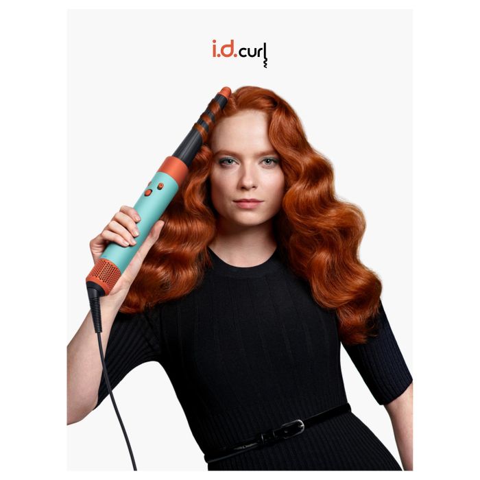 Dyson Airwrap HS08 ID Complete Long Ceramic Patina/Topaz Herramienta de Peinado Múltiples Accesorios 7