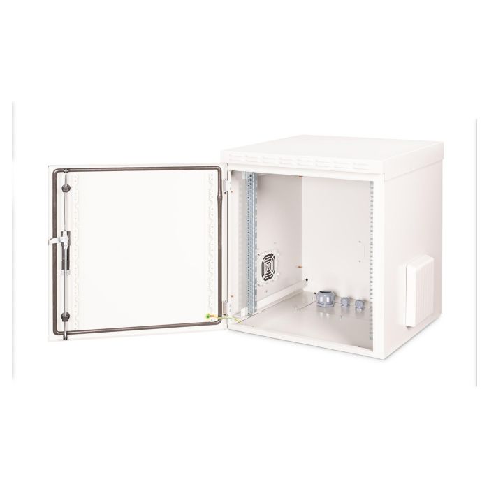 Digitus 19" 12U Carcasa de Pared para Exterior IP55 713x600x600 mm Gris RAL 7035 3