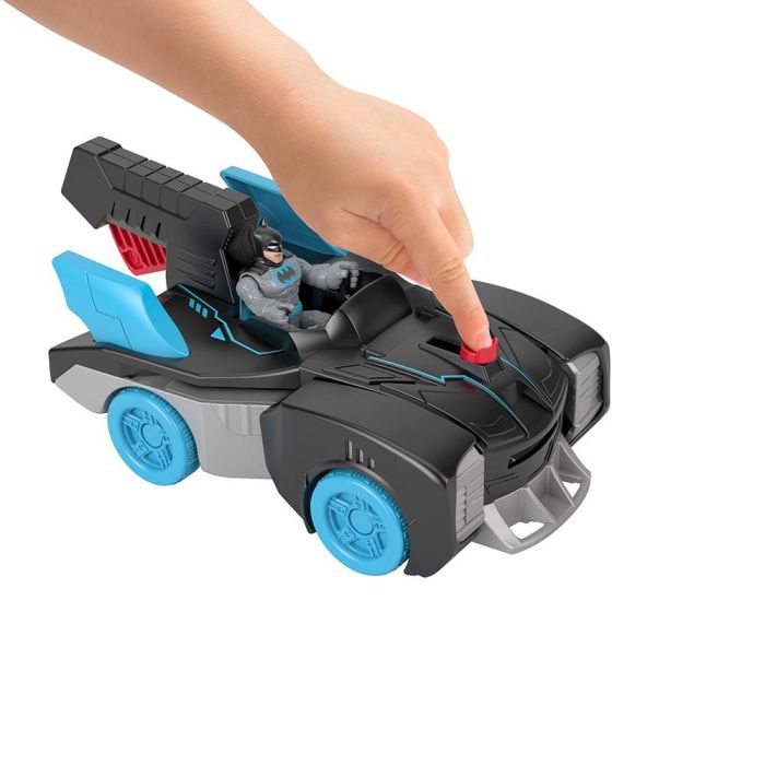 Imaginext Gwt24 Batmóvil DC Super Friends Bat-Tech Transformable con Figura Batman Lanza Proyectiles para Niños +3 Años 2 Imaginext Gwt24 Batmóvil DC Super Friends Bat-Tech Transformable con Figura Batman Lanza Proyectiles para Niños +3 Años 2