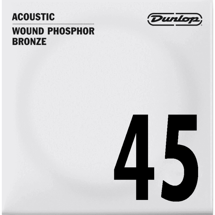 Cuerda Acústica Dunlop 92/8 Phosphor Bronze .045 0 Cuerda Acústica Dunlop 92/8 Phosphor Bronze .045 0