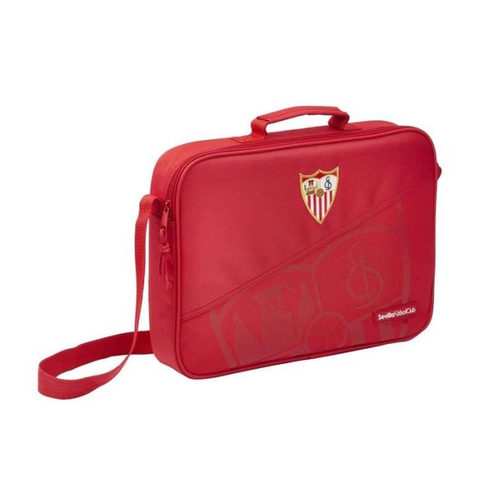 Cartera Escolar Sevilla Fútbol Club Rojo (38 x 28 x 6 cm) Cartera Escolar Sevilla Fútbol Club Rojo (38 x 28 x 6 cm)