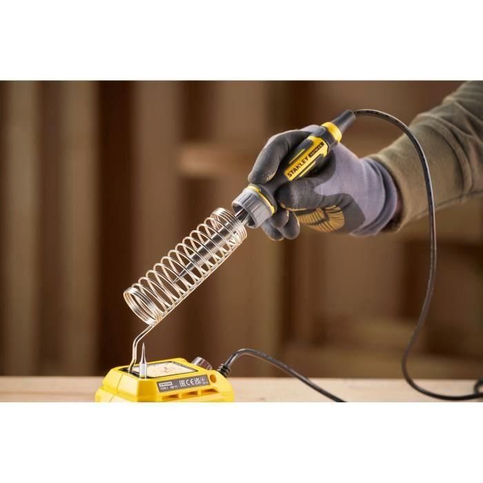 Soldador - 18 V - 204 °C a 484 °C - Rango V20 - STANLEY FATMAX, SFMCE040B-XJ 1 Soldador - 18 V - 204 °C a 484 °C - Rango V20 - STANLEY FATMAX, SFMCE040B-XJ 1