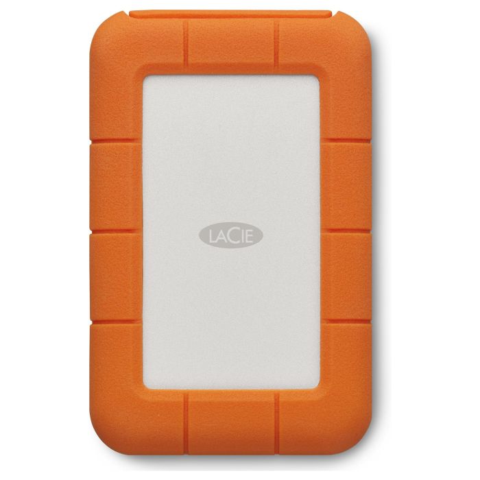 LaCie - Disco Duro Externo Rugged USB-C 5TB HDD 2.5" - Resistente a Golpes y Compatible con Windows y Mac
