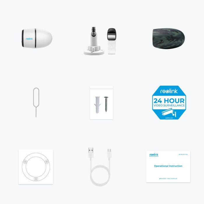 Reolink REO1726827160277 Cámara para exteriores G330 Blanca 2