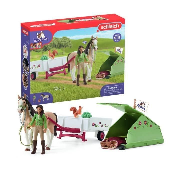 Schleich - Aventuras en el campamento de Sarah - 42533