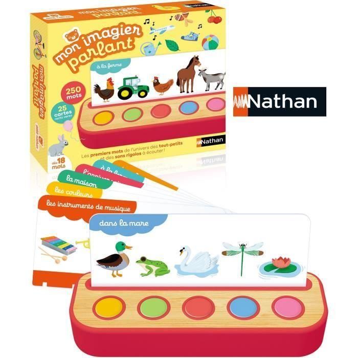 Nathan NAT8410446000786 Mi Tablero de Fotos que Habla - Juego de Aprendizaje 1 Nathan NAT8410446000786 Mi Tablero de Fotos que Habla - Juego de Aprendizaje 1