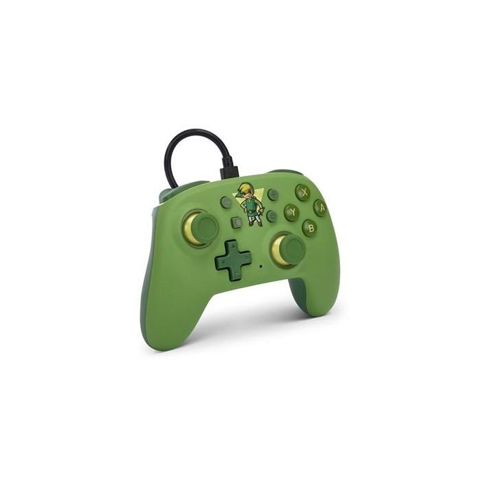 Power A NSGP0203-01 Mando con Cable Nano Nintendo Switch - Toon Link, Licencia Oficial, Ergonomía y Comodidad Power A NSGP0203-01 Mando con Cable Nano Nintendo Switch - Toon Link, Licencia Oficial, Ergonomía y Comodidad