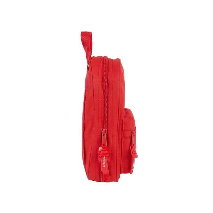 Plumier Mochila Sevilla Fútbol Club M747 Rojo 12 x 23 x 5 cm (33 Piezas) 3
