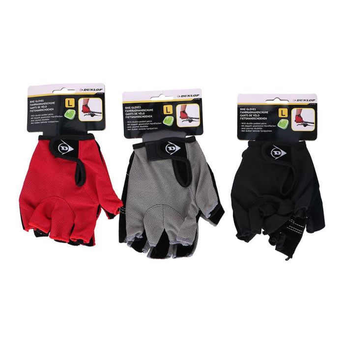 Dunlop Guantes de ciclismo talla L colores surtidos 0 Dunlop Guantes de ciclismo talla L colores surtidos 0