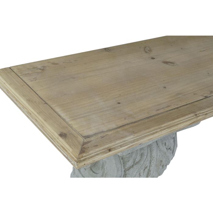 Consola DKD Home Decor Gris Abeto 180 x 35 x 78 cm 1 Consola DKD Home Decor Gris Abeto 180 x 35 x 78 cm 1