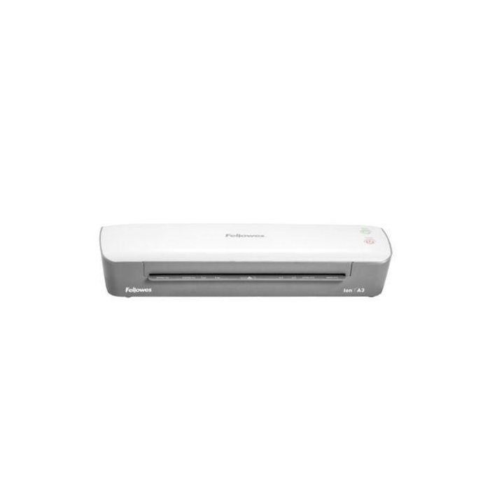 Fellowes Plastificadora Ion A3, Hasta A3 y 125 Micras, Blanca y Gris, N.º de artículo: 4560201 2 Fellowes Plastificadora Ion A3, Hasta A3 y 125 Micras, Blanca y Gris, N.º de artículo: 4560201 2