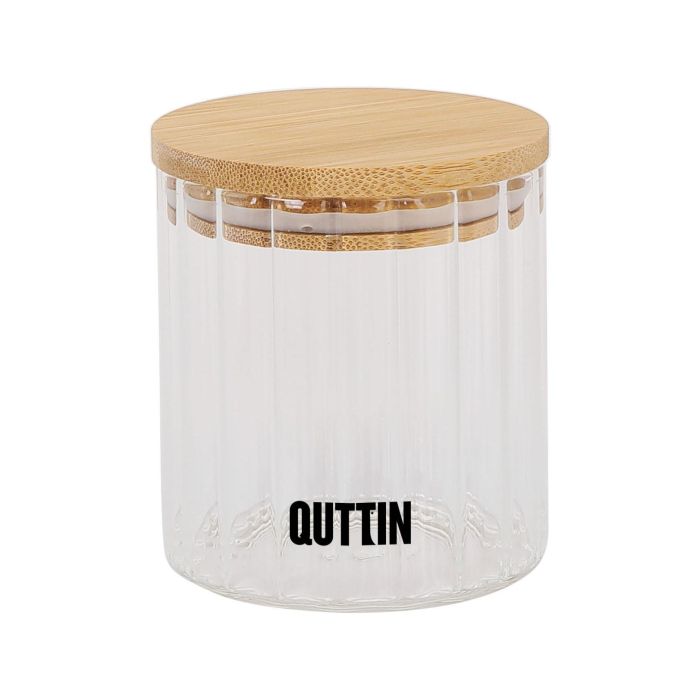 Quttin Tarro Boro Ottico Bamboo, 9x9x11.5 cm, 500 ml (12 Unidades) 4 Quttin Tarro Boro Ottico Bamboo, 9x9x11.5 cm, 500 ml (12 Unidades) 4