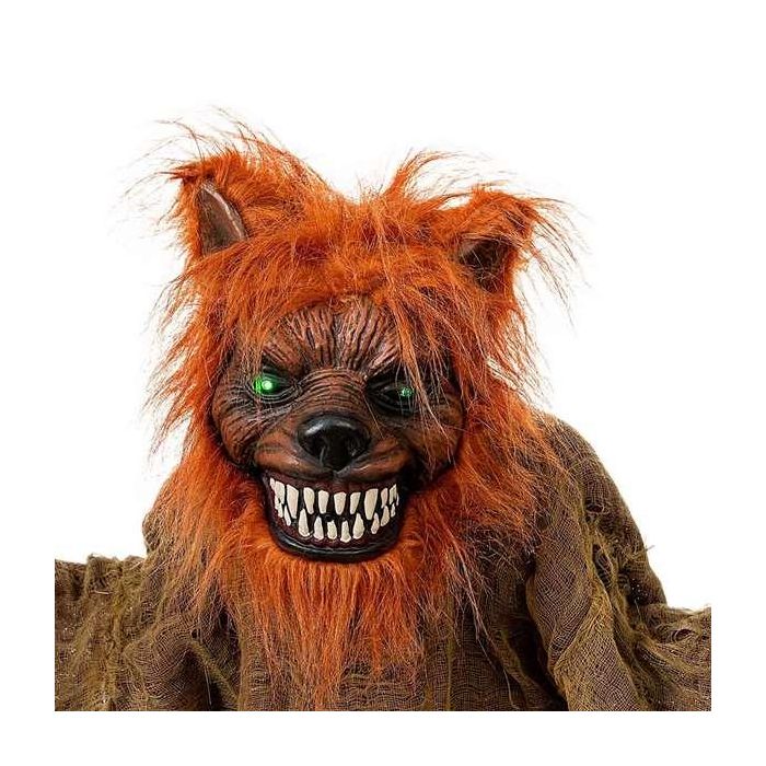 Hombre lobo animado talla 100 x 20 x 160 cm 3 Hombre lobo animado talla 100 x 20 x 160 cm 3