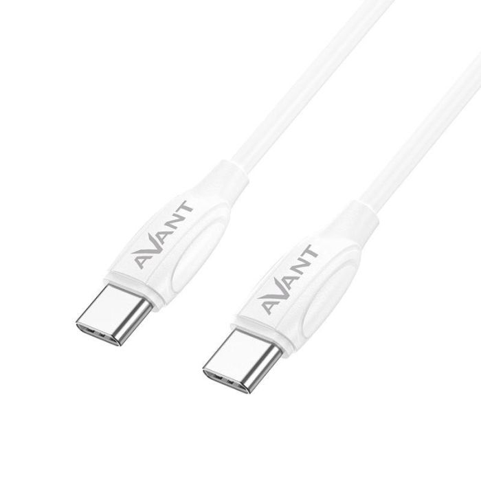 AVANT CONNECT Cable USB Tipo C a Tipo C PD 60W con Carga Rápida de 3A para Carga y Sincronización Rápida de Dispositivos