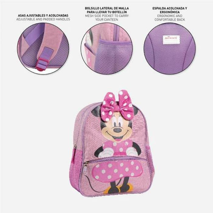 Mochila infantil minnie 2.5 x 3.0 x 1.0 cm 2 Mochila infantil minnie 2.5 x 3.0 x 1.0 cm 2