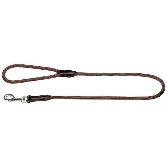 Hunter Correa Freestyle para Perro de Poliamida, 110 cm x 10 mm, Impermeable, Duradera y de Bajo Mantenimiento, Marrón 2