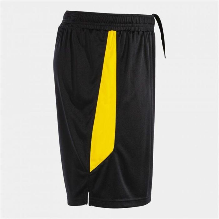 Pantalones Cortos Deportivos para Niños Joma Sport Glasgow Amarillo Negro 1