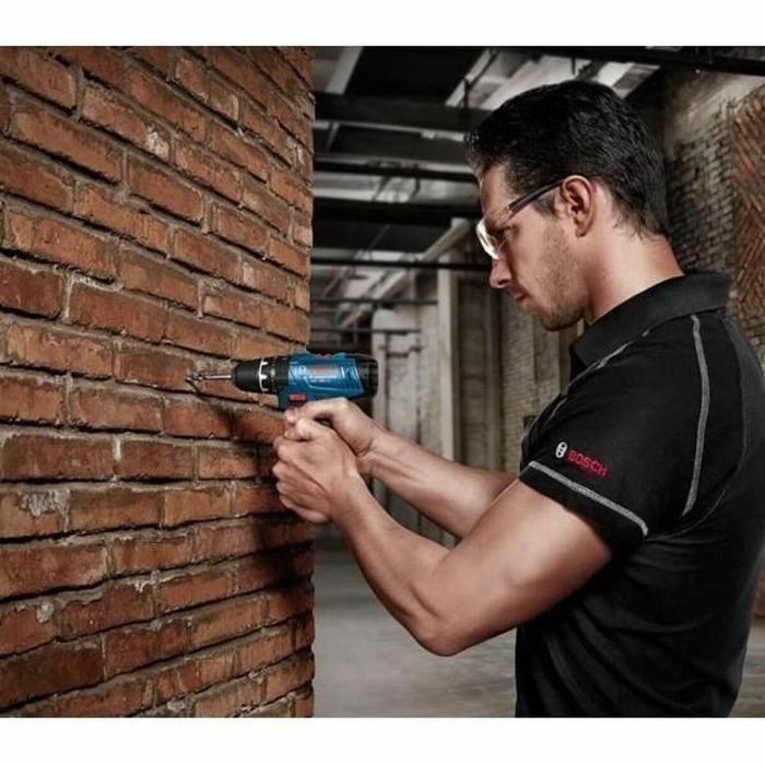 Bosch Professional Taladro-atornillador de impacto GSB 12V-15 + 1 batería 2.0Ah + 1 batería 4.0Ah - 06019B690G 1