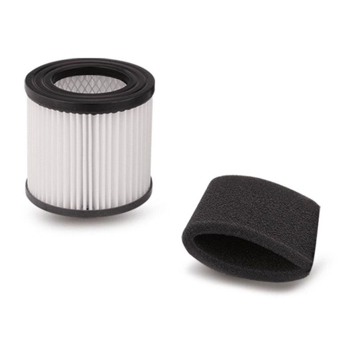 Koma Tools Aspirador Seco/Húmedo AS-1400 1400W 20L Acero Inoxidable con Filtro HEPA 3