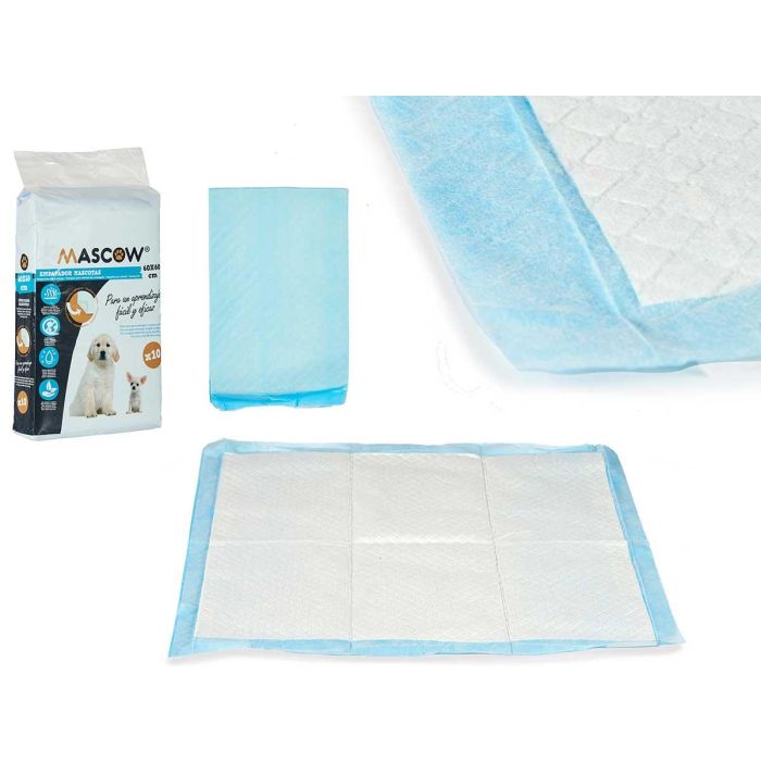 Mascow Empapador 10 Piezas 60x60 cm con Adhesivo (10 Unidades) Mascow Empapador 10 Piezas 60x60 cm con Adhesivo (10 Unidades)