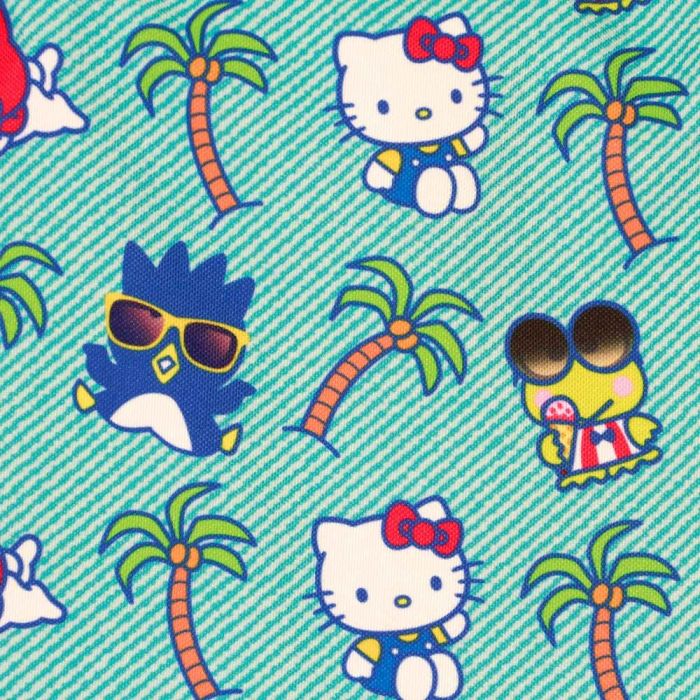 Bolsa de Playa Soleil Palms Sanrio Hello Kitty Turquesa 2 Bolsa de Playa Soleil Palms Sanrio Hello Kitty Turquesa 2