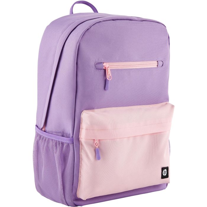 HP 7J597AA Mochila Campus 17L para Portátiles 15.6" con Bolsillo Acolchado Impermeable y Candado Rosa Lavanda 1 HP 7J597AA Mochila Campus 17L para Portátiles 15.6" con Bolsillo Acolchado Impermeable y Candado Rosa Lavanda 1