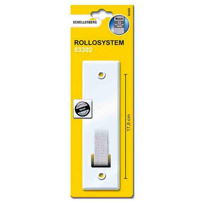 Schellenberg Recogedor empotrable blanco 25 x 165 x 140 mm 1