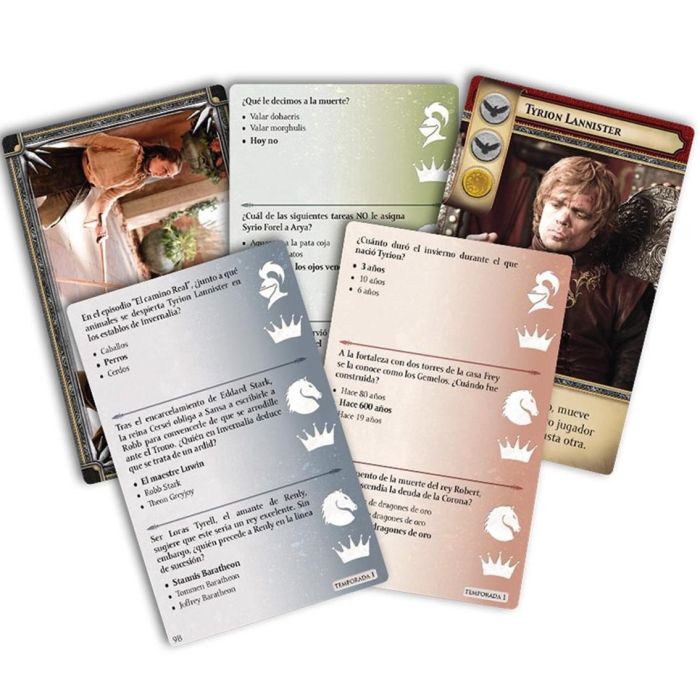 Juego Mesa Asmodee Juego Tronos Trivia 1 Juego Mesa Asmodee Juego Tronos Trivia 1