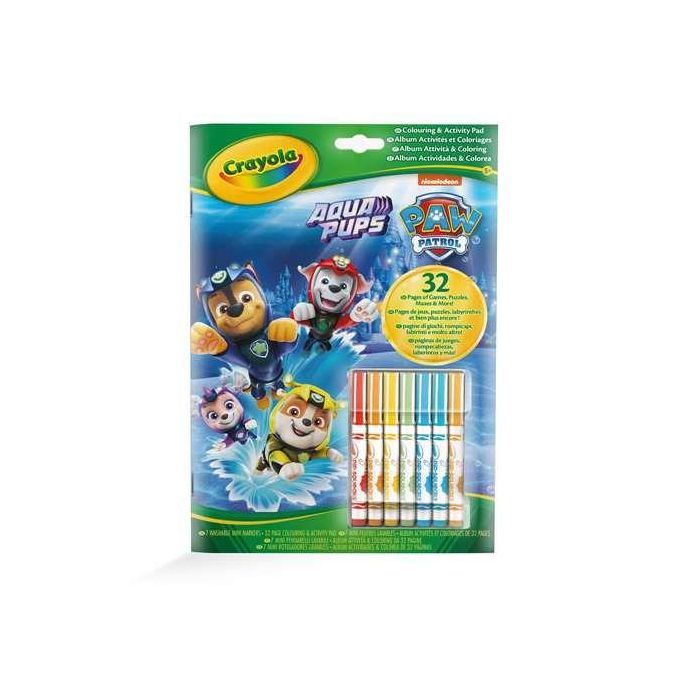 Libro de actividades paw patrol con 7 rotuladores Libro de actividades paw patrol con 7 rotuladores
