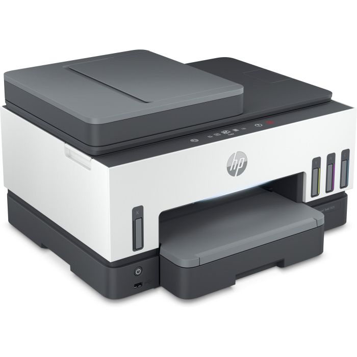HP 28C02A Impresora Multifunción Smart Tank 7605 Recargable WiFi Dúplex Fax AAD Blanca con Tinta HP Incluida 2 HP 28C02A Impresora Multifunción Smart Tank 7605 Recargable WiFi Dúplex Fax AAD Blanca con Tinta HP Incluida 2