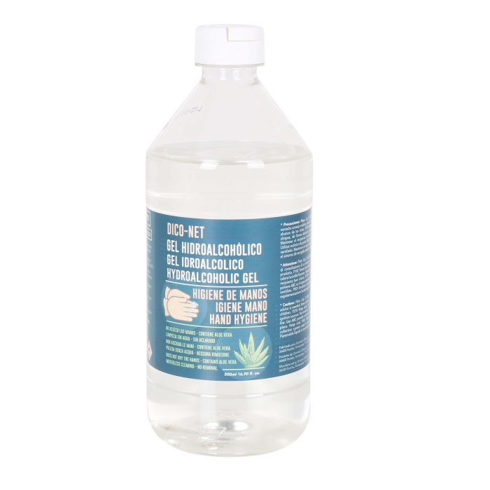 Gel Hidroalcohólico 70% 500 ml Dico - Inde (12 Unidades) 3 Gel Hidroalcohólico 70% 500 ml Dico - Inde (12 Unidades) 3
