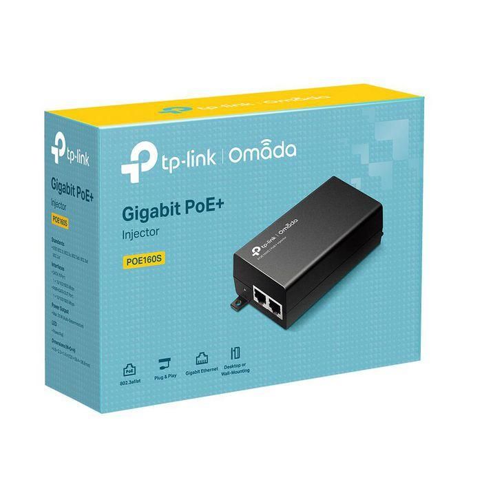 Omada PoE+ Injector Adapter, Gigabit PoE Port, 802.3at/af Compliant, Data and Power Over Single Cable Up to 100m, Pocket Size 6